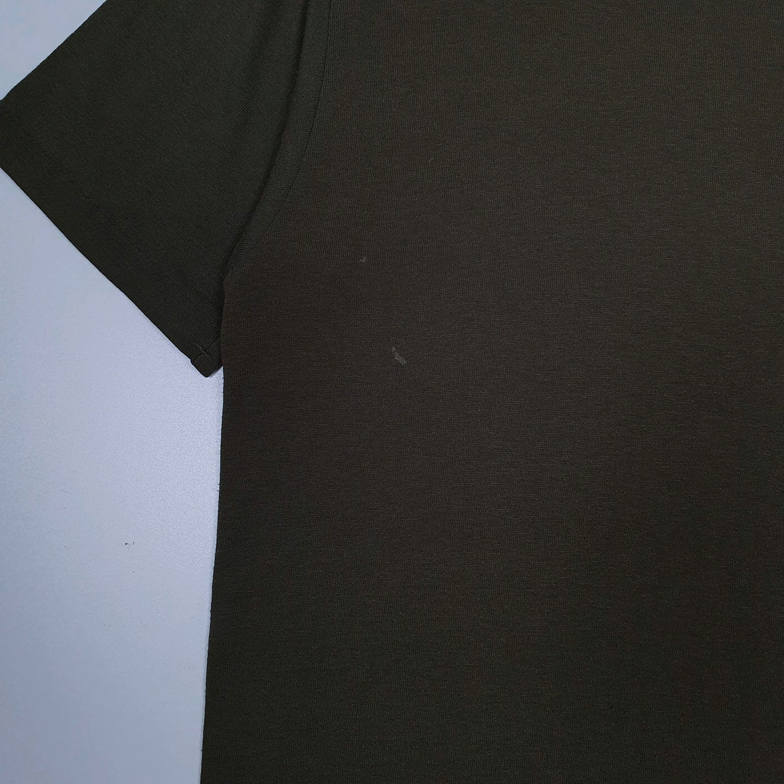 Mens Green Unbranded Military Hoodie T Shirt