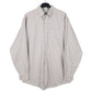 Mens White L.L.Bean  Long Sleeve Shirt