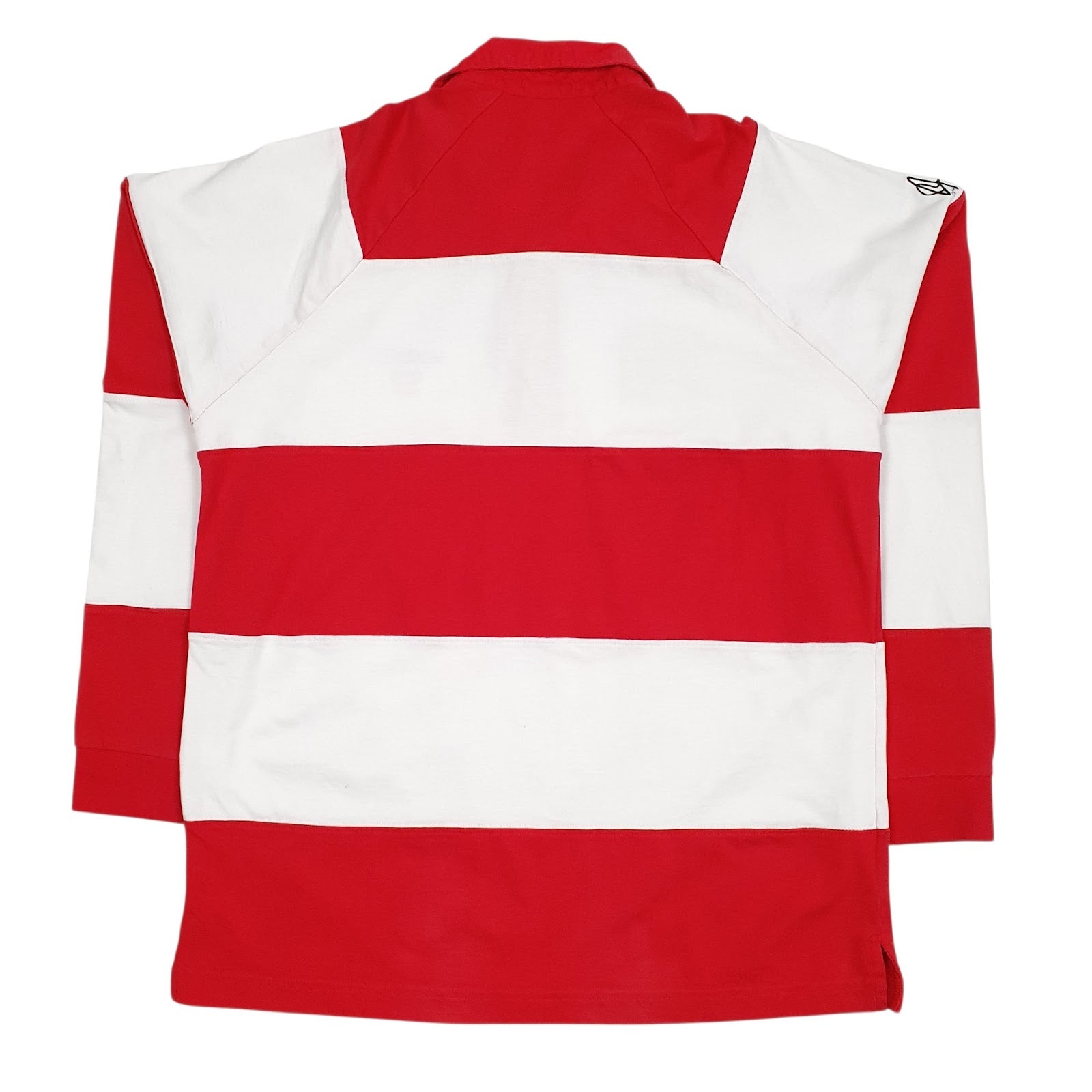 Mens Red Kariban Rugby  Polo Shirt