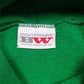Womens Green Basset-Walker Vintage 90s Hoodie Jumper
