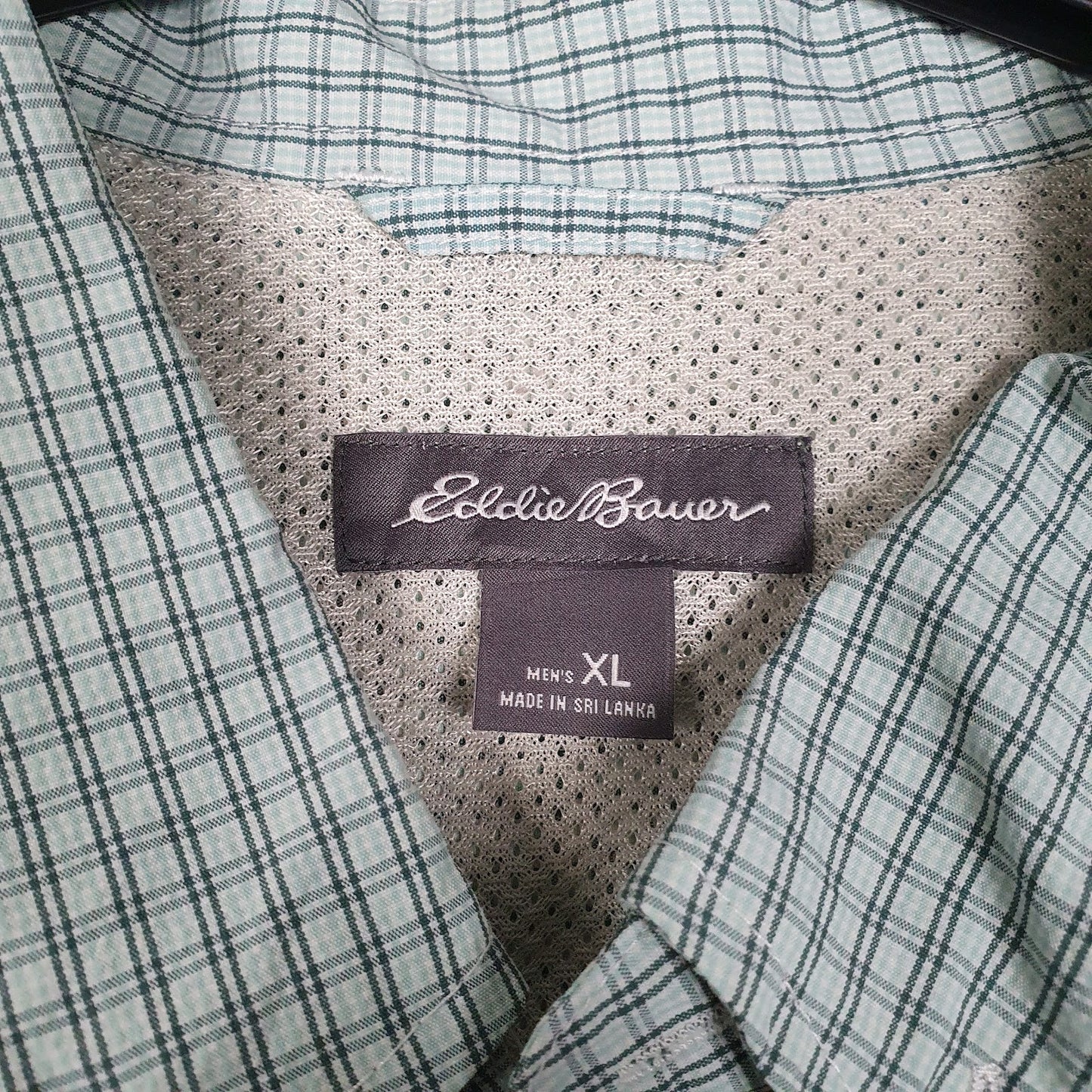 Mens Green Eddie Bauer   Shirt