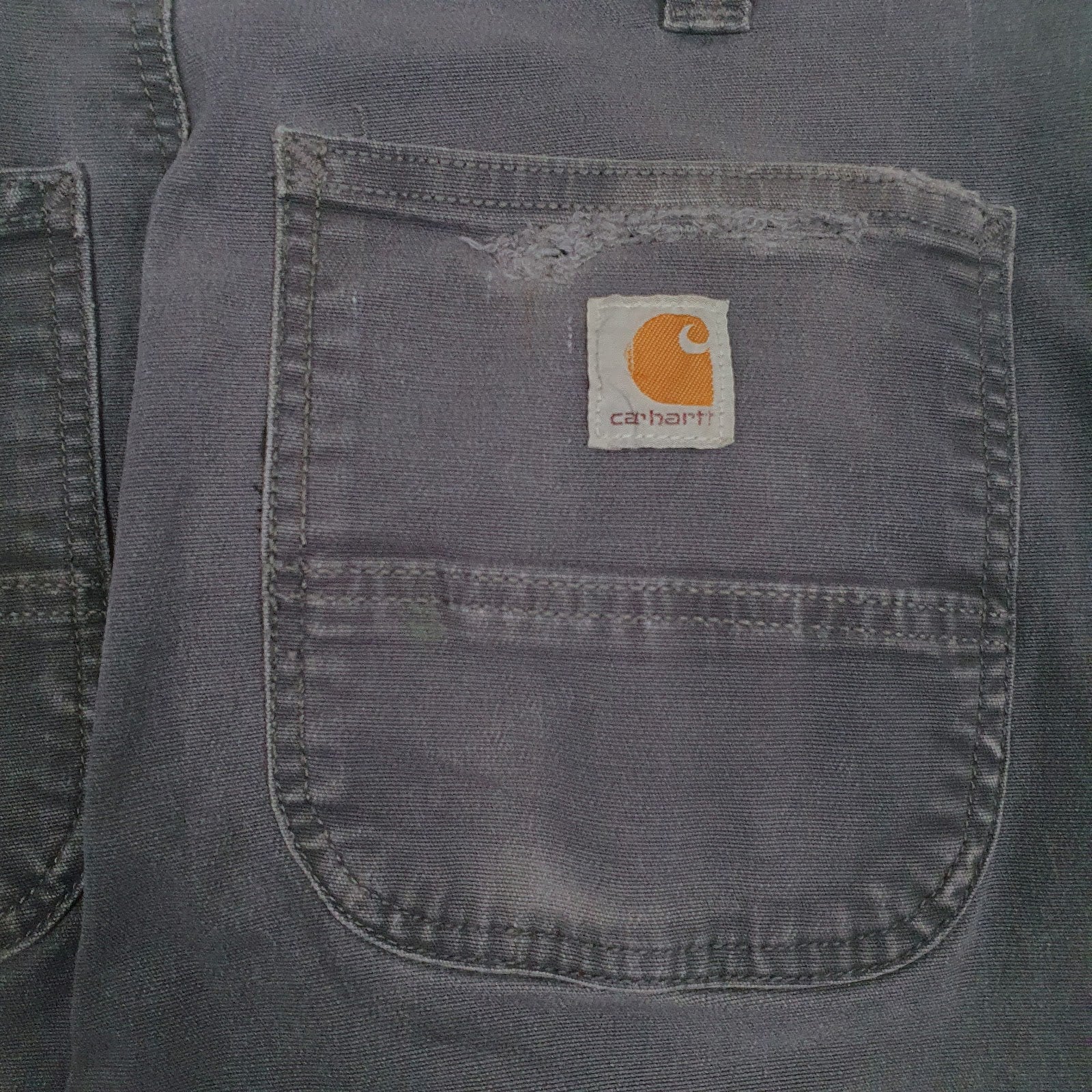 Mens Grey Carhartt Workwear  Jeans