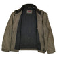 Mens Grey Levis Bomber Windbreaker  Coat