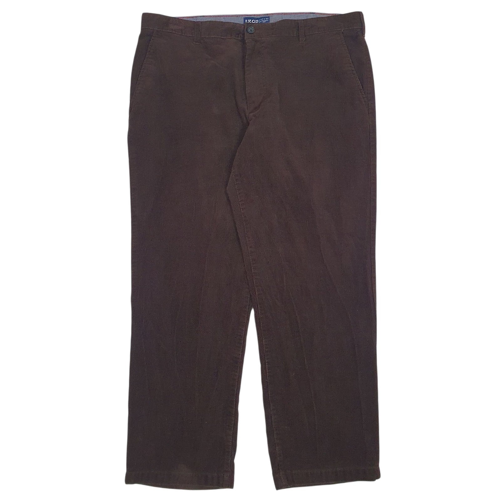 Mens Brown Izod  Corduroy Trousers
