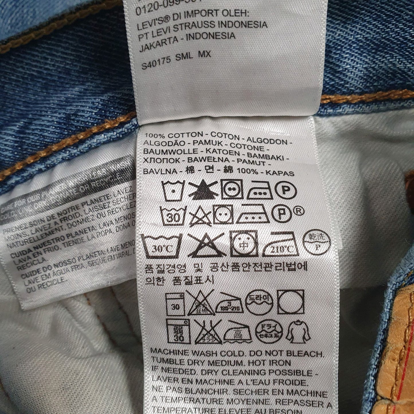 Mens Blue Levis   Jeans