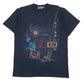 Mens Navy Fila Vintage Made In Italy Short Sleeve T Shirt