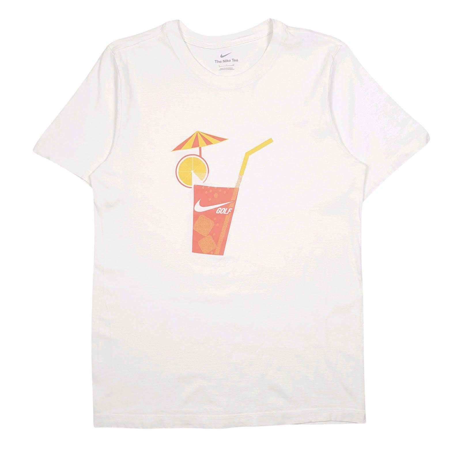 Mens White Nike  Short Sleeve T Shirt