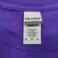 Mens Purple Gildan   T Shirt