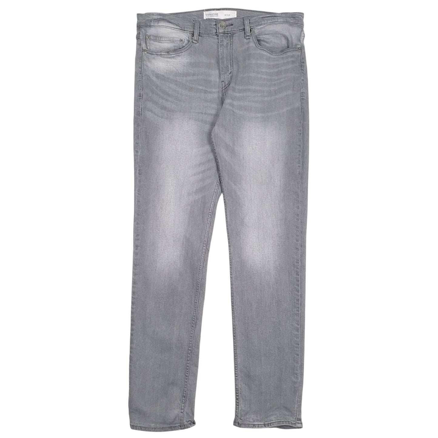 Mens Grey Levis  Signature JeansW34 L32