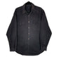 Mens Black Trussardi Jeans Denim Western Long Sleeve Shirt