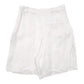 Womens White Zara Pleated  Shorts