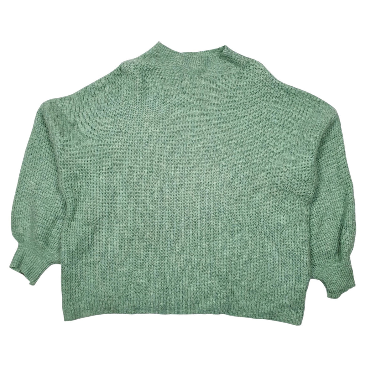 Womens Green Unbranded Knit Crewneck Jumper