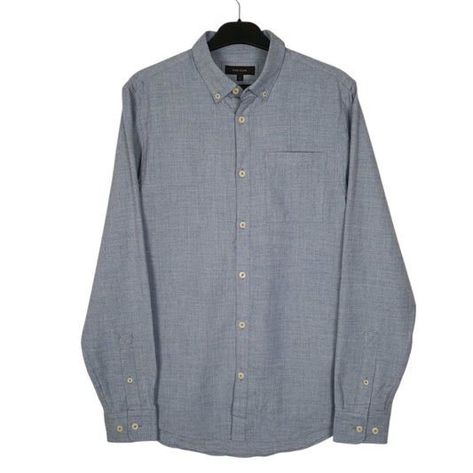 Mens Blue River Island  Long Sleeve Shirt