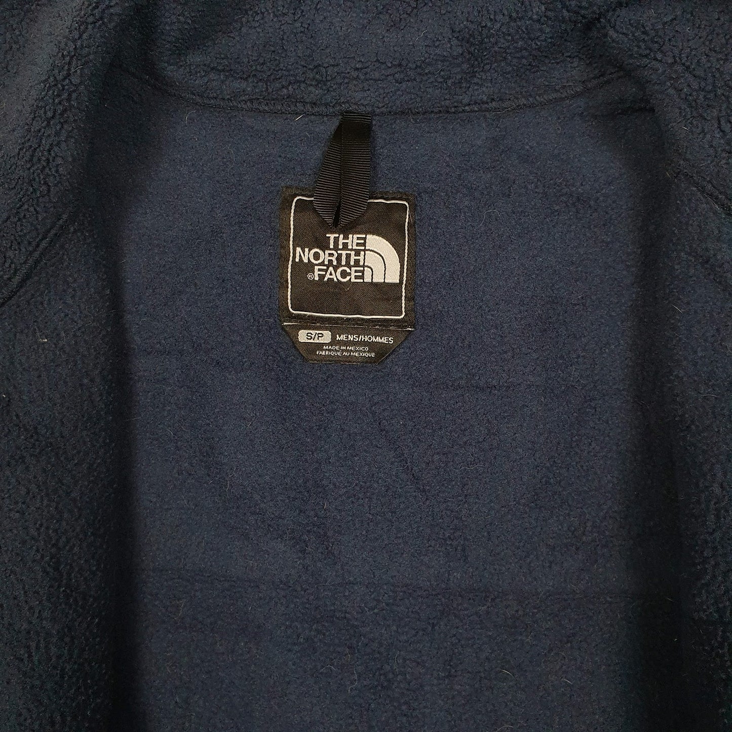 Mens Navy The North Face Denali Full Zip Jumper