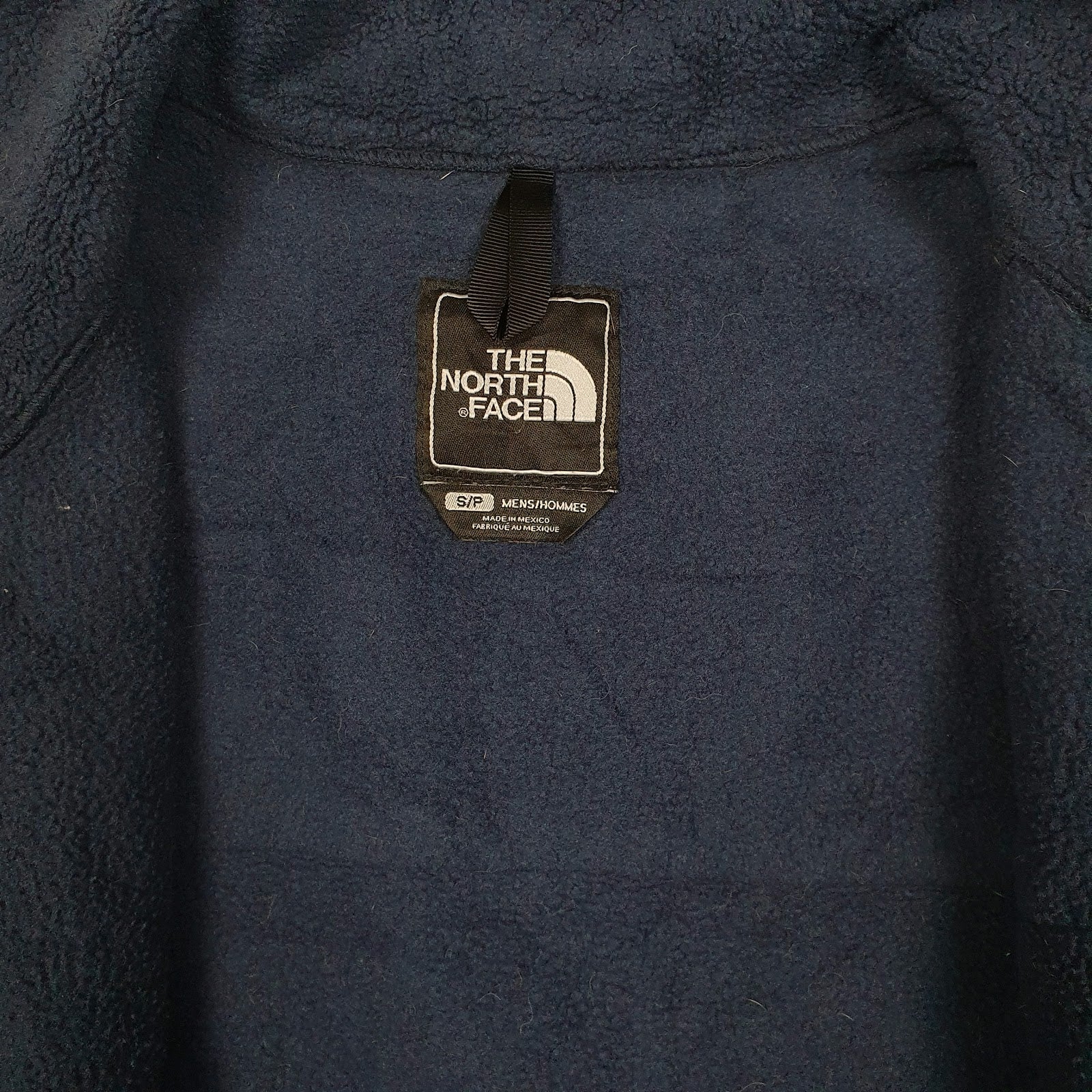 Mens Navy The North Face Denali Full Zip Jumper