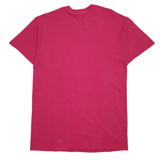 Mens Pink Gildan Crossville Comets Basketball  T Shirt