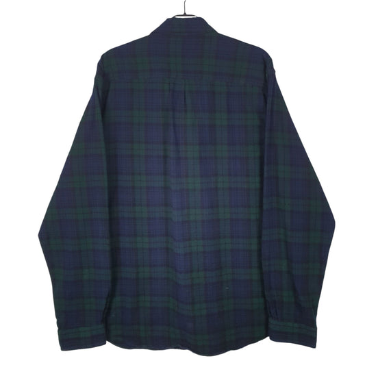 Mens Navy L.L.Bean Flannel  Shirt