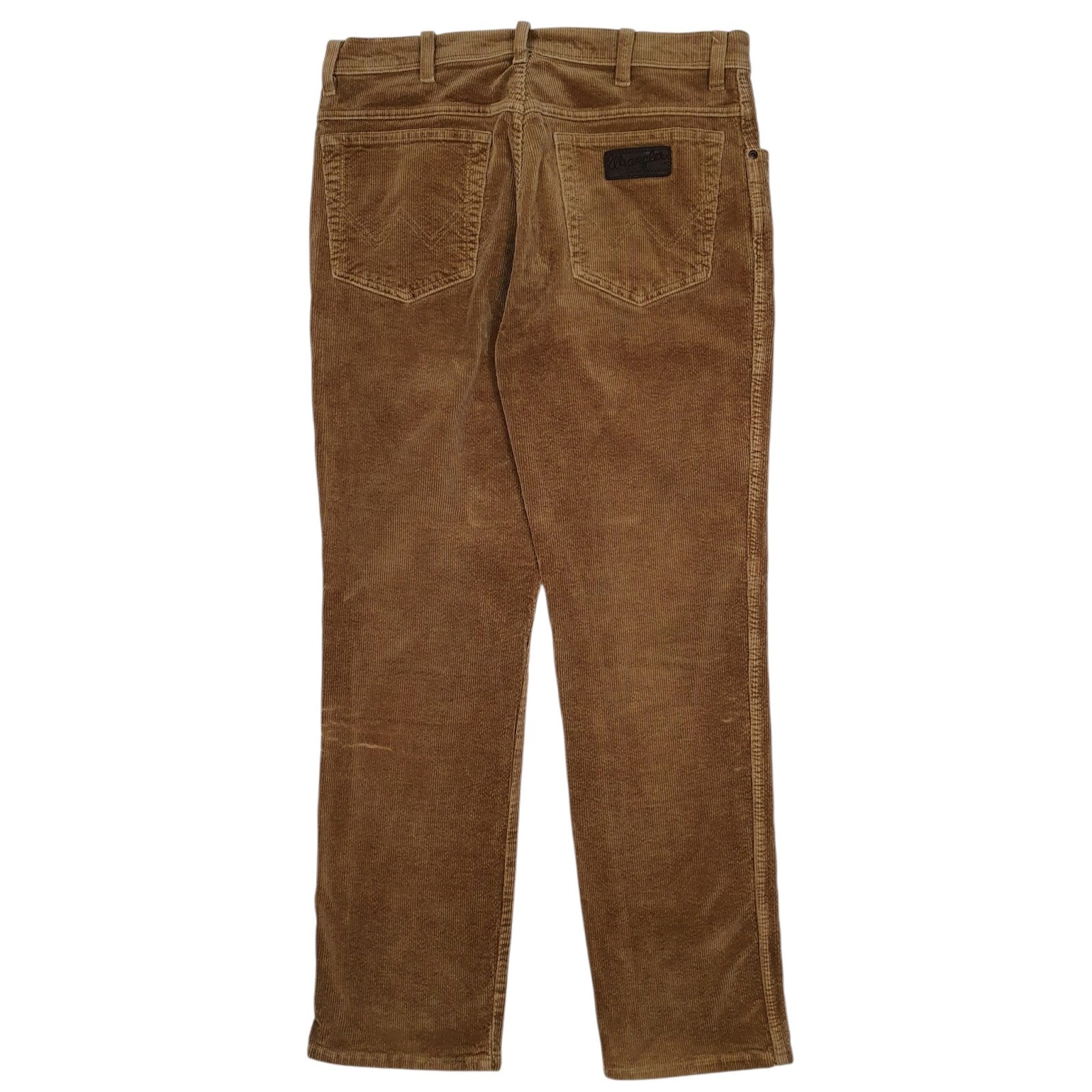 Mens Beige Wrangler Texas Stretch  Trousers