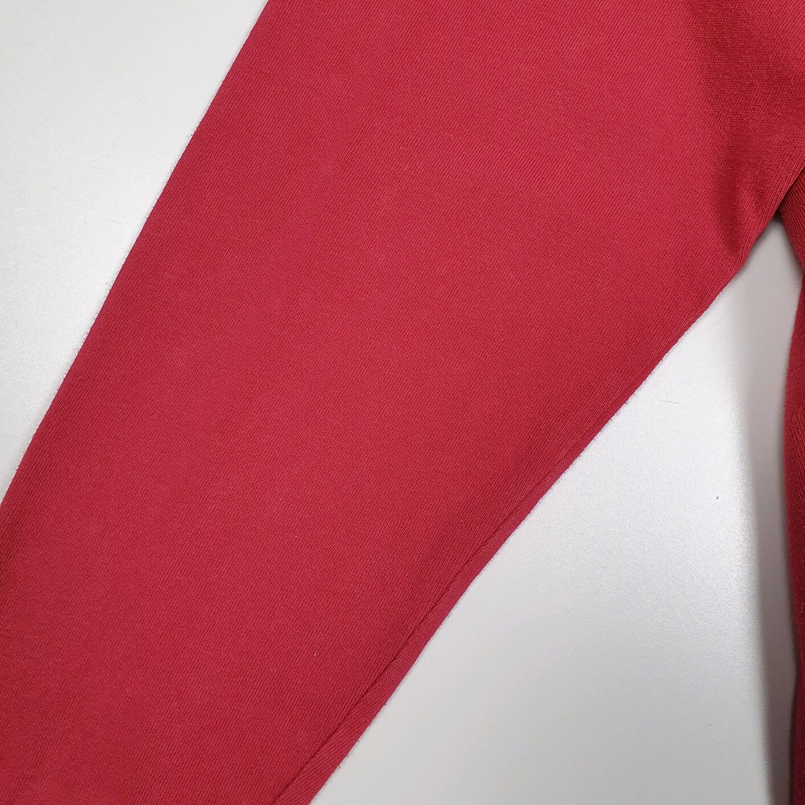 Mens Red Crew Clothing Co Rugby Vintage 2000s  Polo Shirt