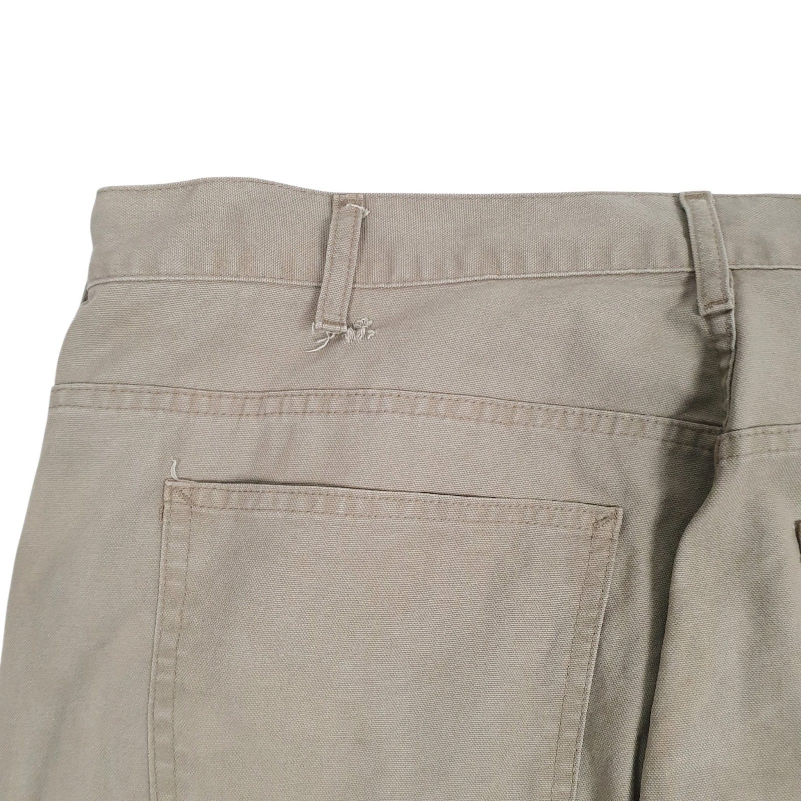 Mens Beige Carhartt Workwear  Trousers
