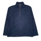 Mens Navy L.L.Bean  Quarter Zip Jumper