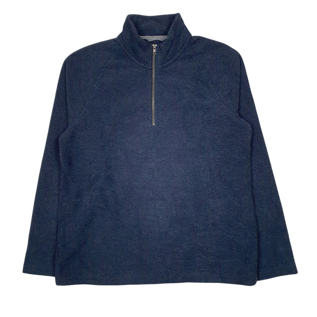 Mens Navy L.L.Bean  Quarter Zip Jumper
