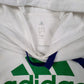 Womens White Adidas Tennis Hoodie Jumper