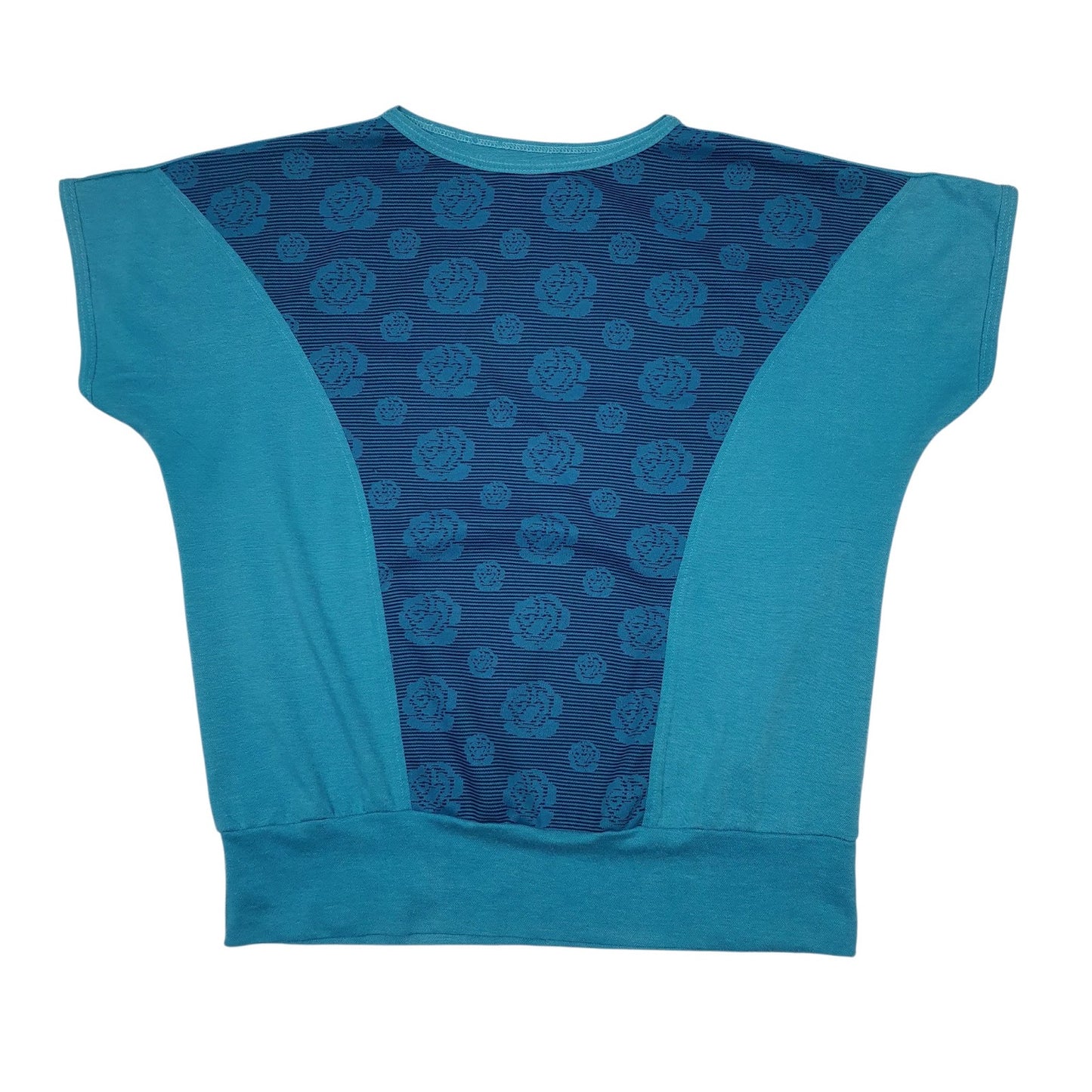 Womens Blue Jitex  Short Sleeve T Shirt