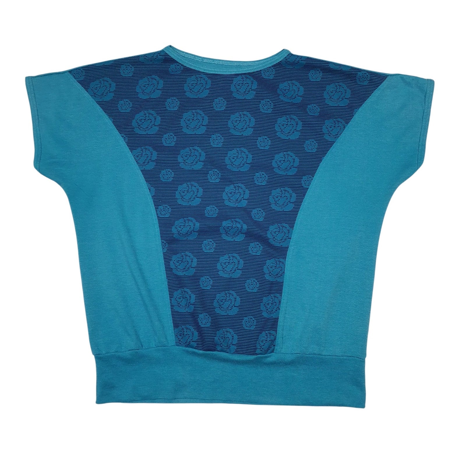Womens Blue Jitex  Short Sleeve T Shirt