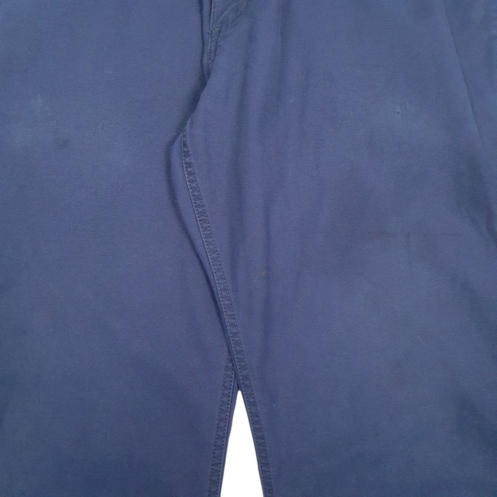 Mens Navy Carhartt   Trousers