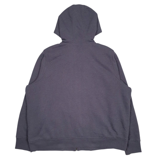 Womens Blue Carhartt Sherpa Lined Full Zip Jumper