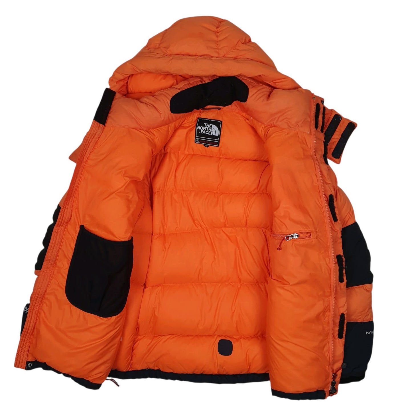 Mens Orange The North Face Summit Series Baltoro  Coat