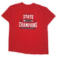 Mens Red Unbranded New Palenstine Dragons State Champions Short Sleeve T Shirt