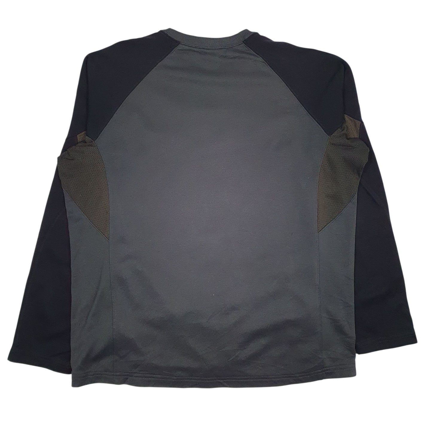 Mens Grey Nike Therma-Fit Warriors Softball Crewneck Jumper