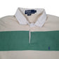 Mens Green Polo Ralph Lauren Rugby Shirt Crewneck Polo Shirt