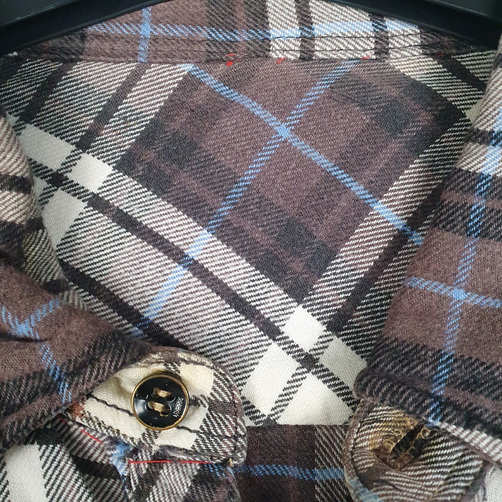 Mens Grey Unbranded Flannel  Shirt