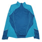 Womens Blue The North Face Flight Series Active Wear Quarter Zip Jumper