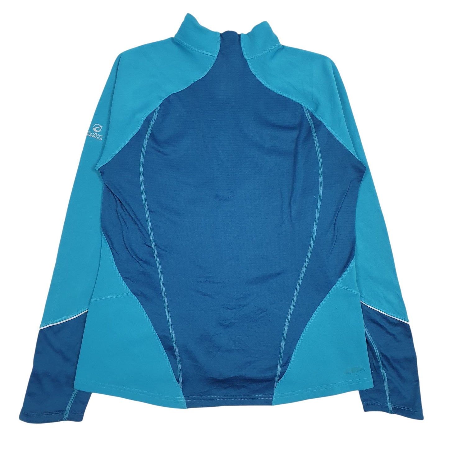 Womens Blue The North Face Flight Series Active Wear Quarter Zip Jumper