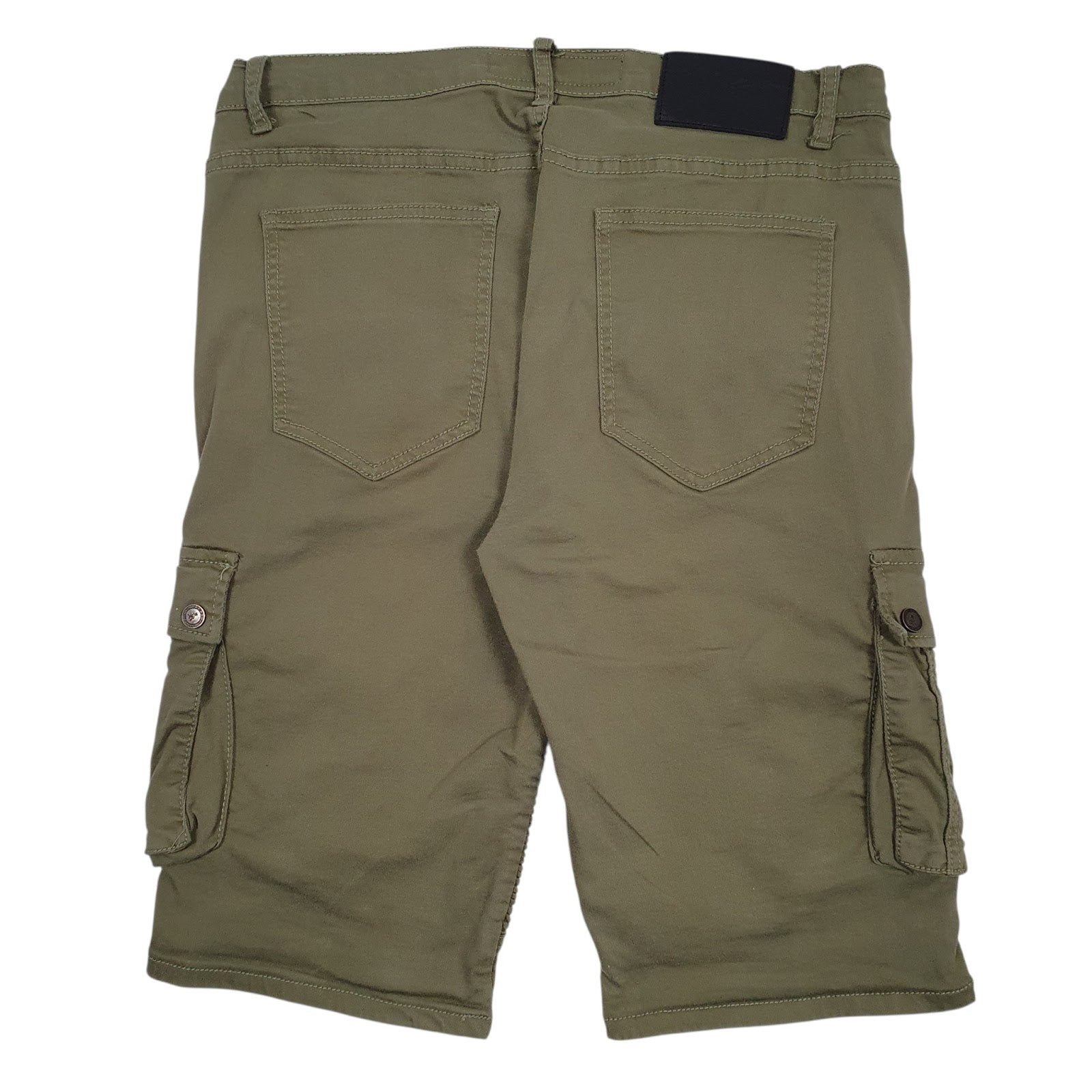 Mens Green Reason  Full Zip Shorts