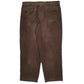 Mens Brown L.L.Bean Double Pleated  Trousers