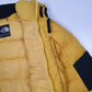 Mens Yellow The North Face Summit Series Baltoro 800  Coat