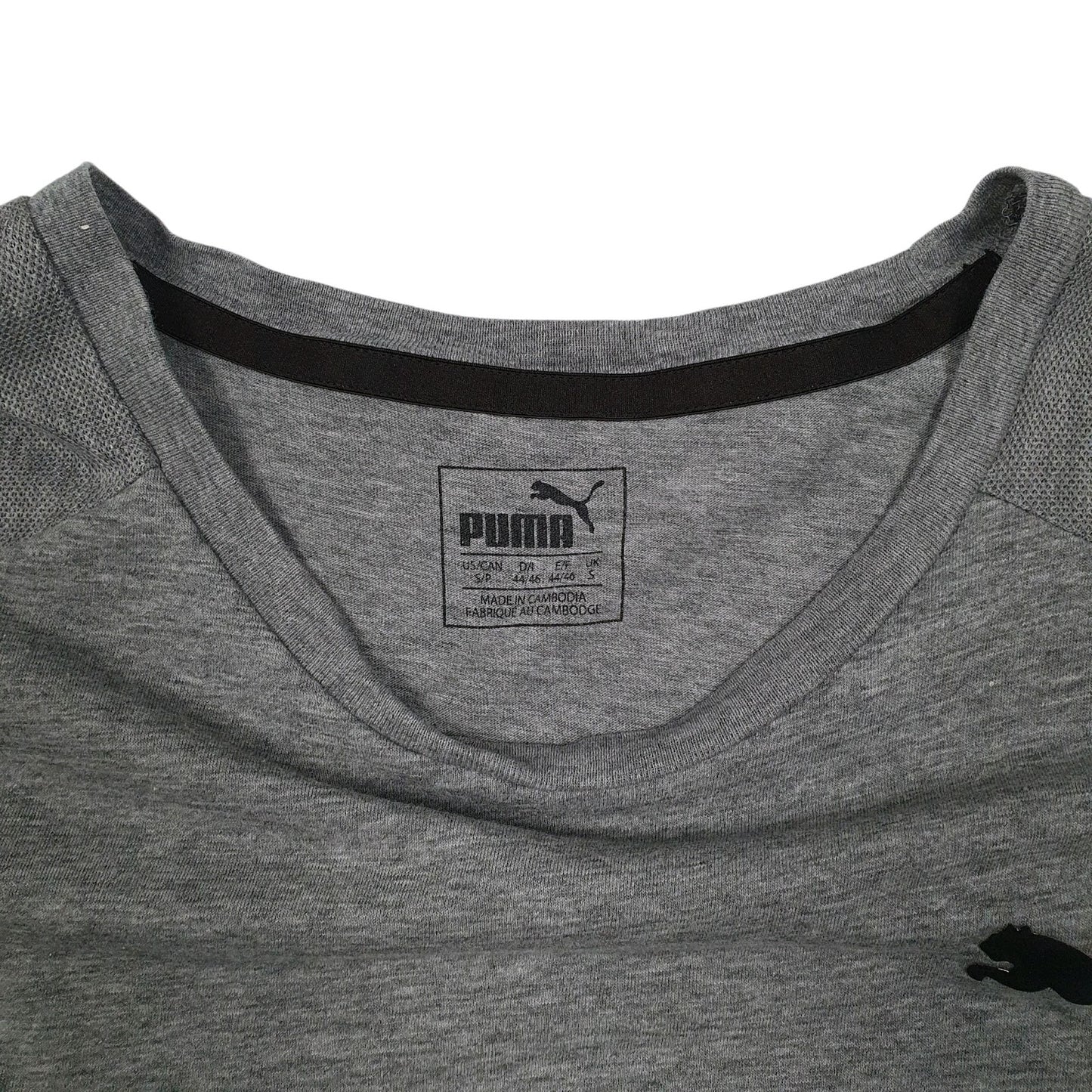 Mens Grey Puma   T Shirt