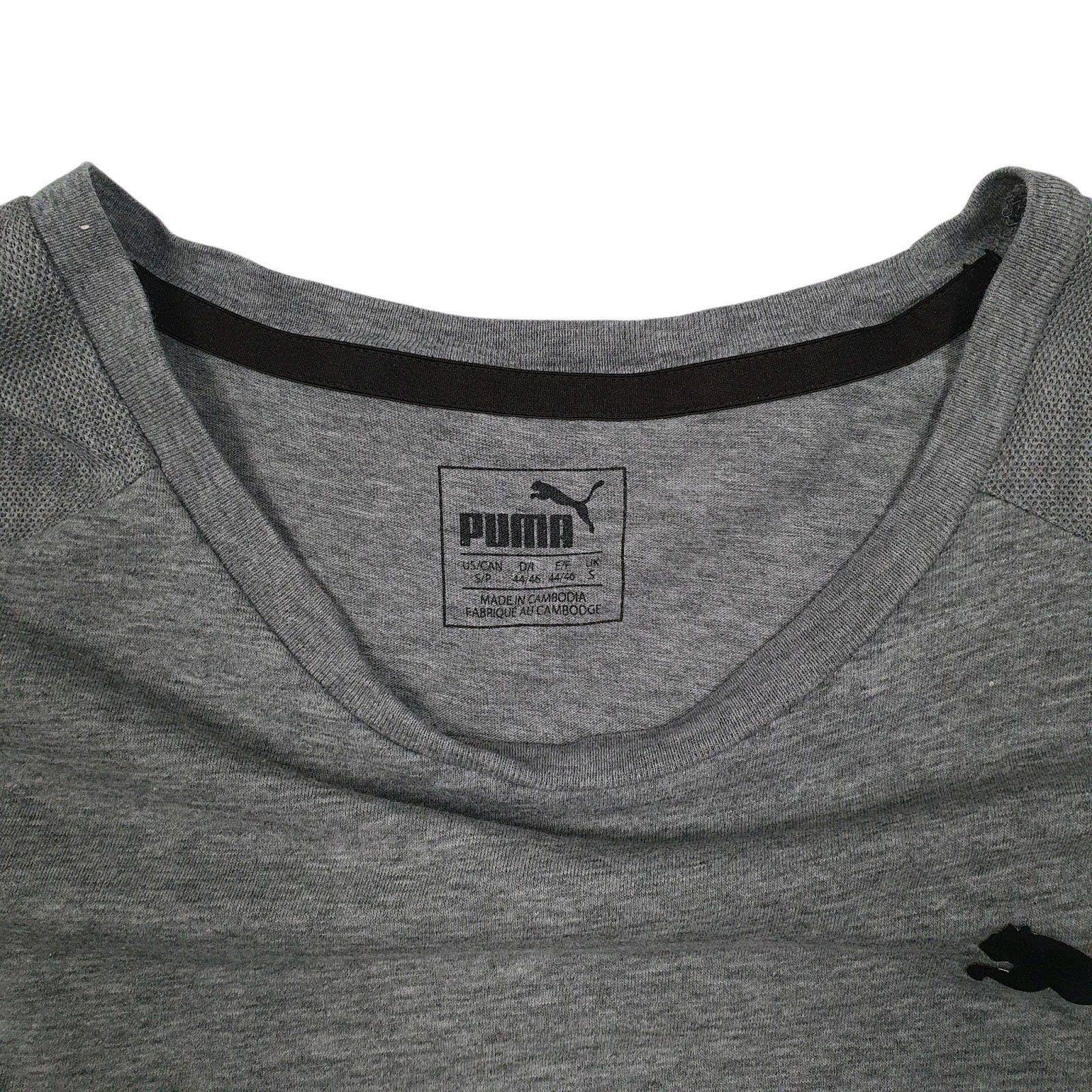 Mens Grey Puma   T Shirt