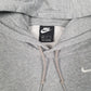 Mens Grey Nike  Hoodie Jumper