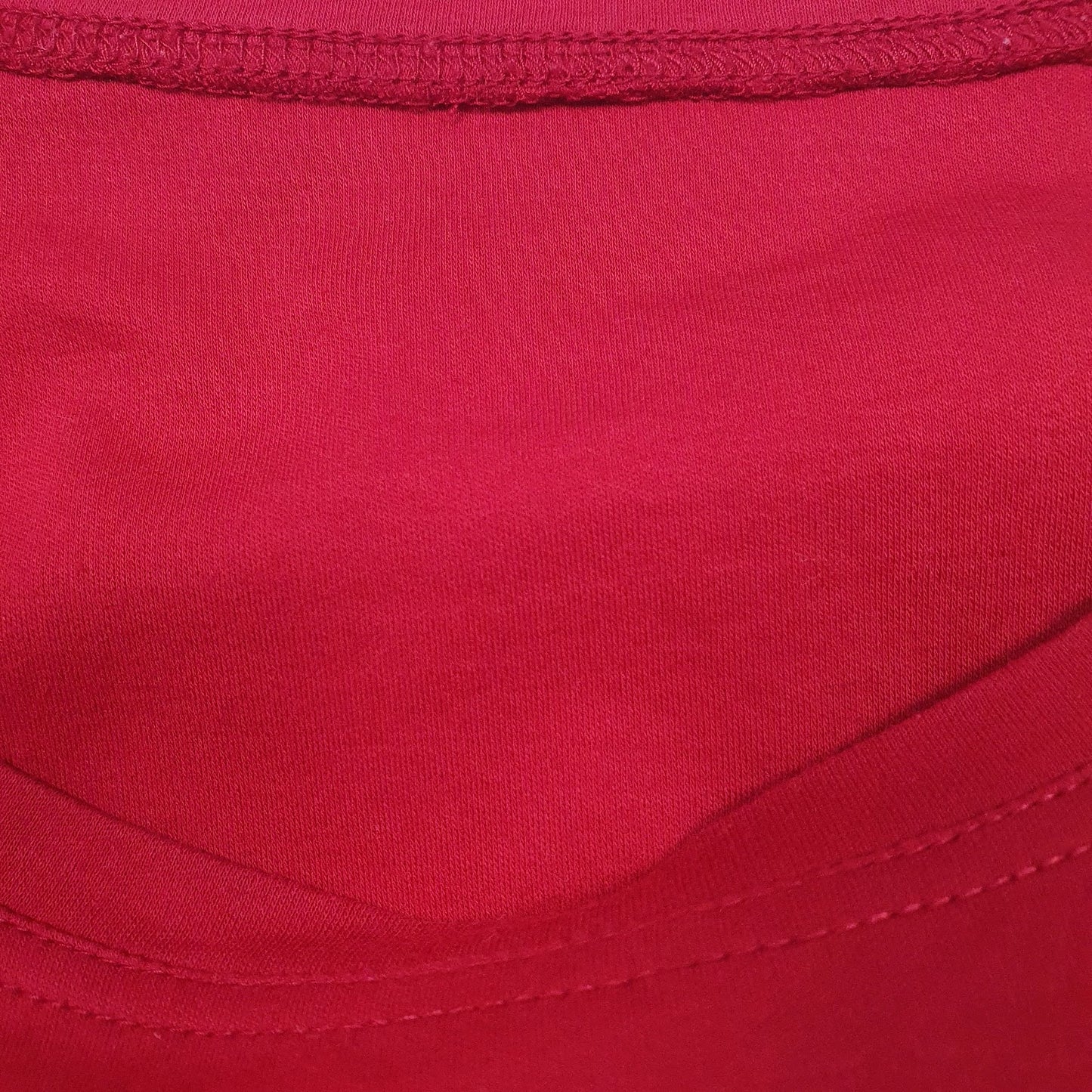 Womens Red Unbranded Shoulder Pads  T Shirt