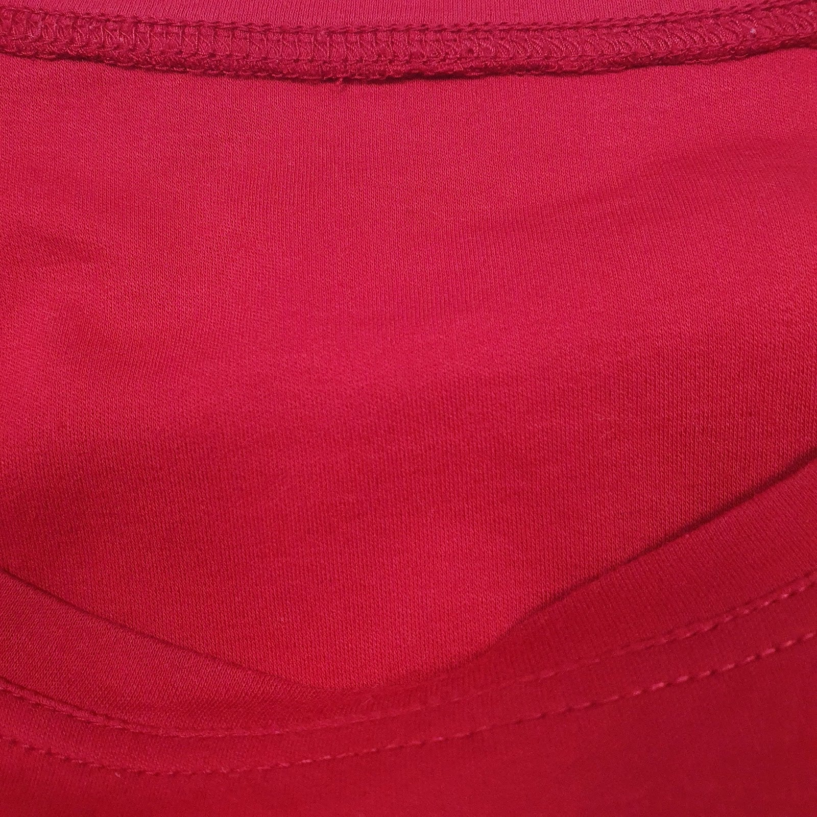 Womens Red Unbranded Shoulder Pads  T Shirt