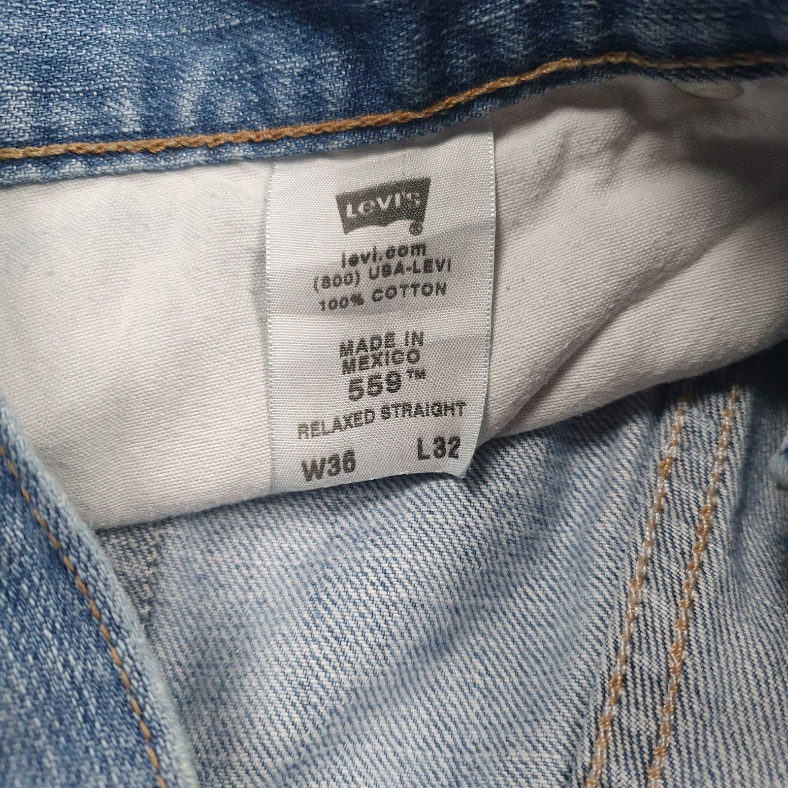 Mens Blue Levis   Jeans
