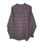 Mens Grey L.L.Bean Flannel  Shirt