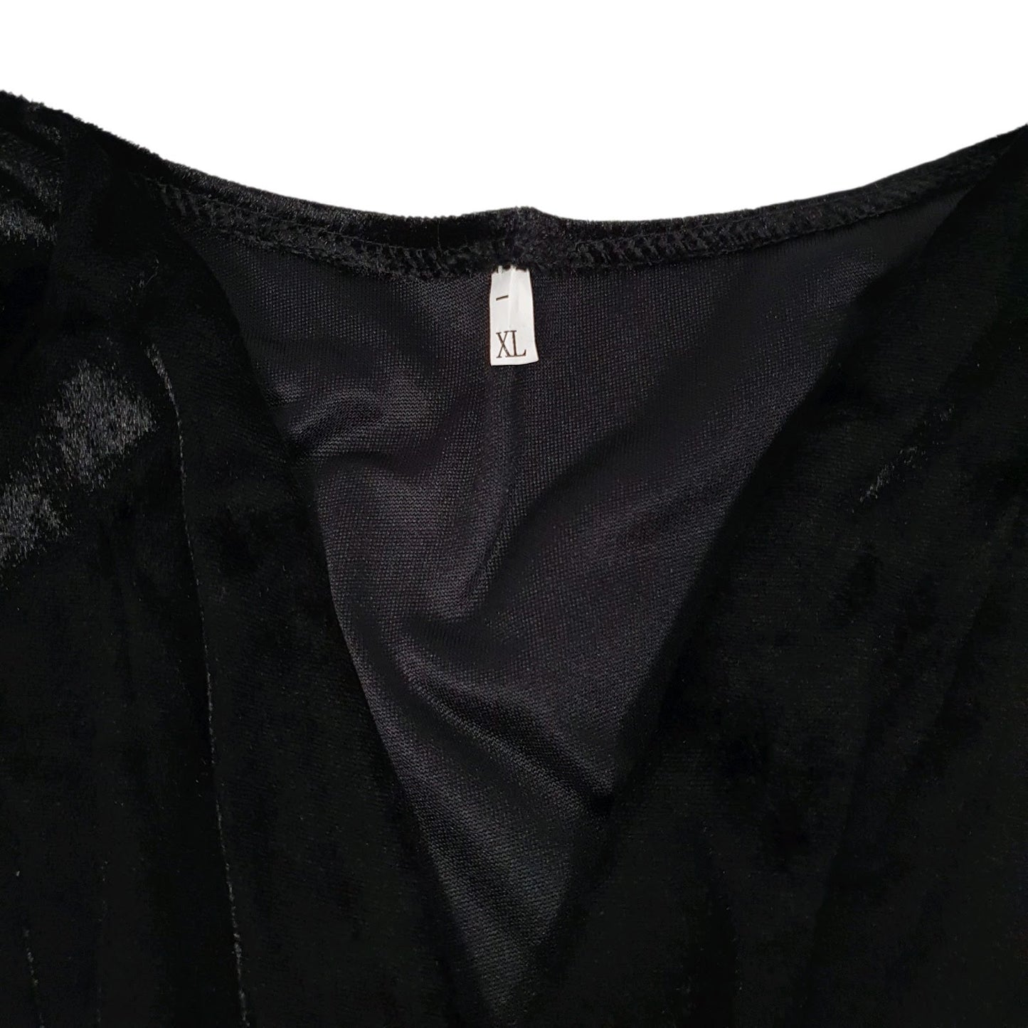 Womens Black Unbranded Velvet  Dress