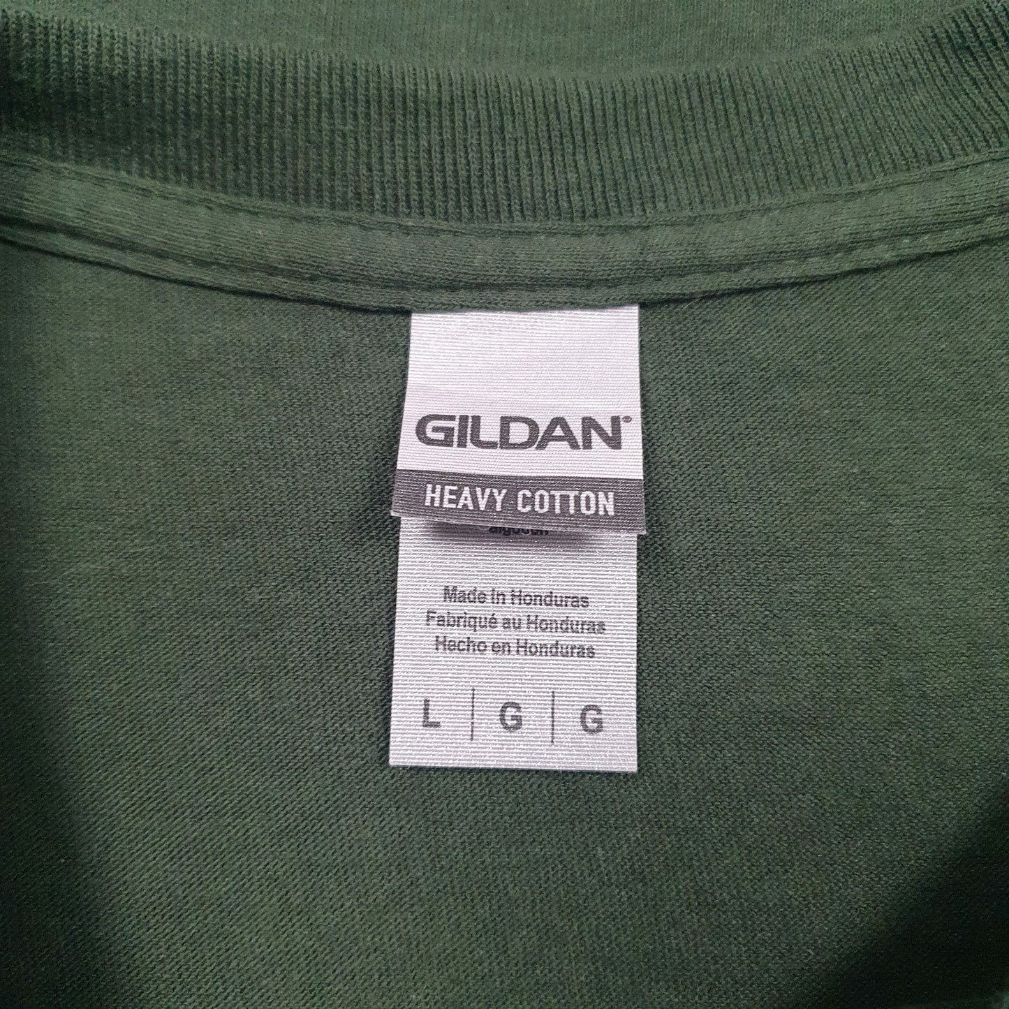 Mens Green Gildan Geaux Bears  T Shirt